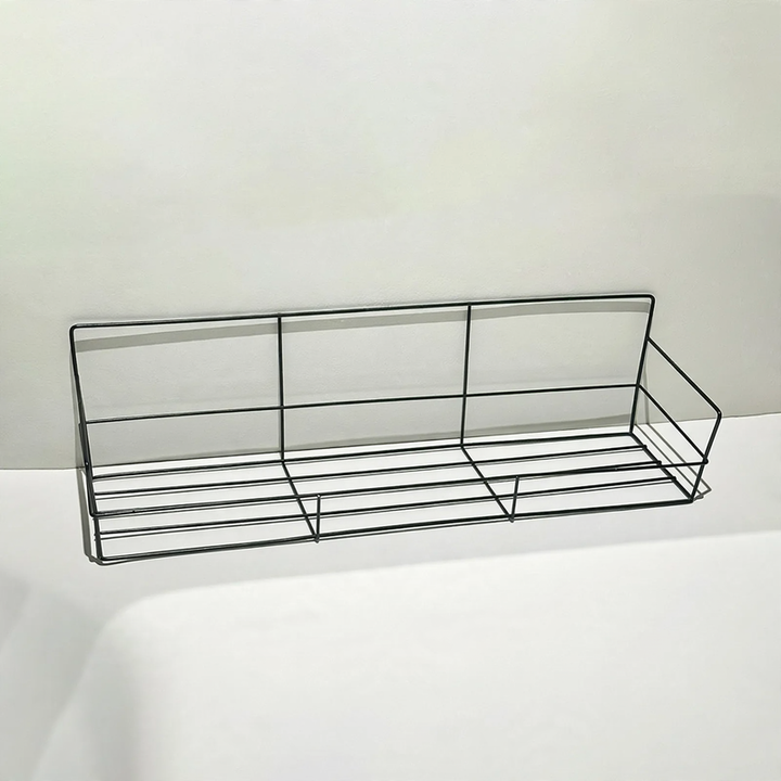 Iron bathroom shelf, wall-mounted