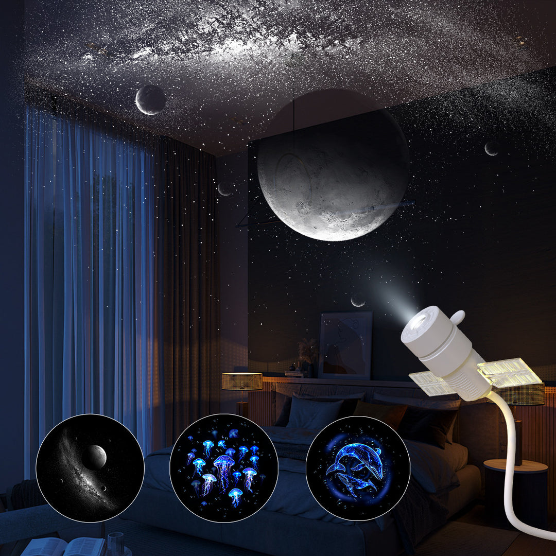 USB Starry Sky Projection Light with Dual Mode