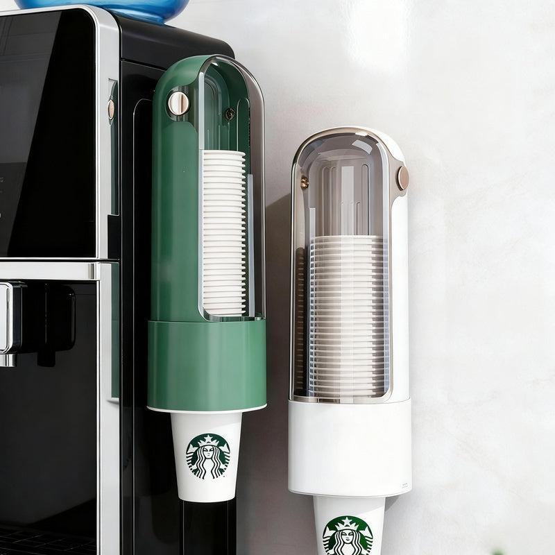 Wall mount for disposable cups