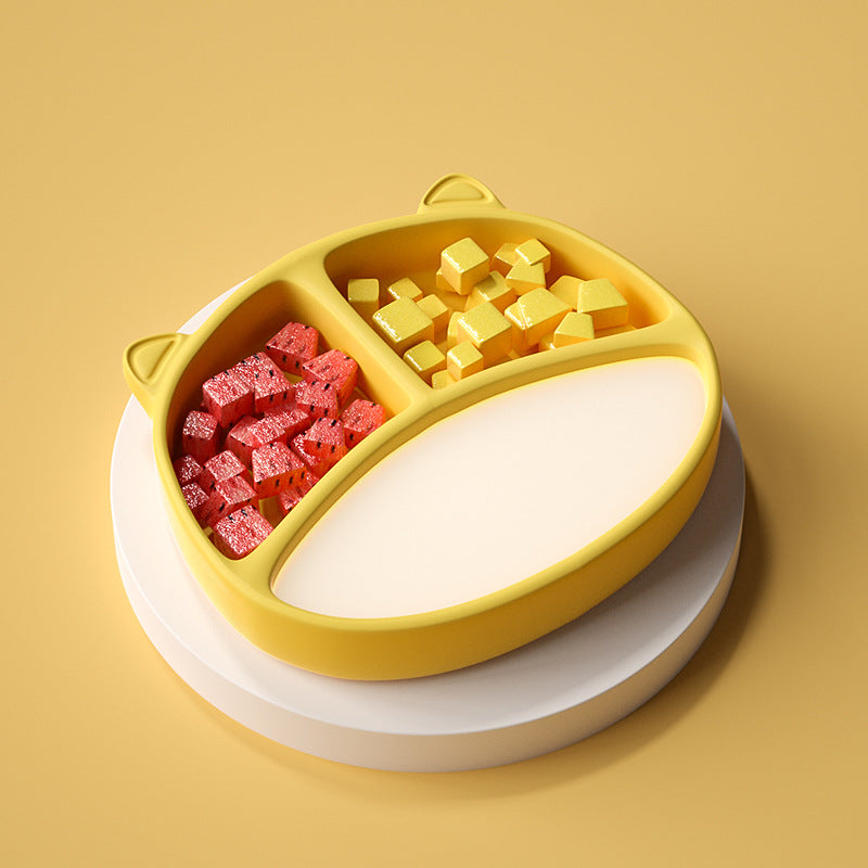 Silicone children's dish set, 6 pieces