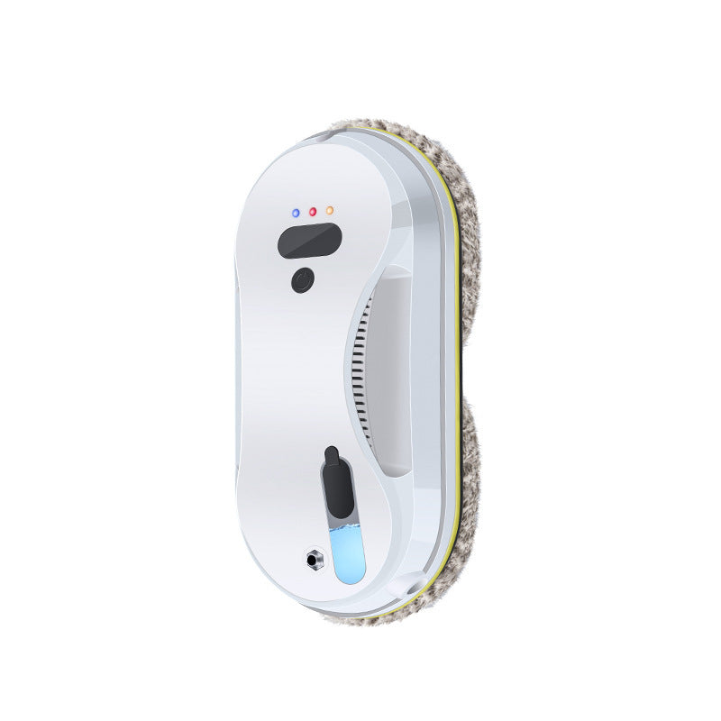 Window cleaning robot with spray function