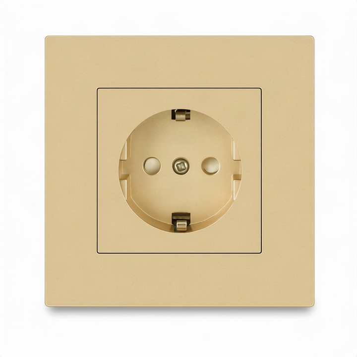 European flush-mounted socket 16 A