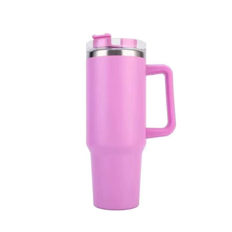 Stainless steel insulated mug with handle, 1200 ml