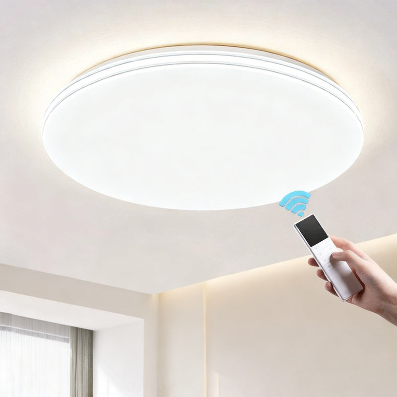 LED ceiling light round 40 cm, modern, dimmable