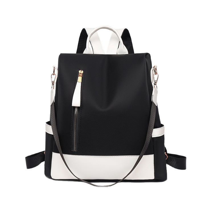 Women's backpack, PU leather, water-repellent, 35×32×15 cm