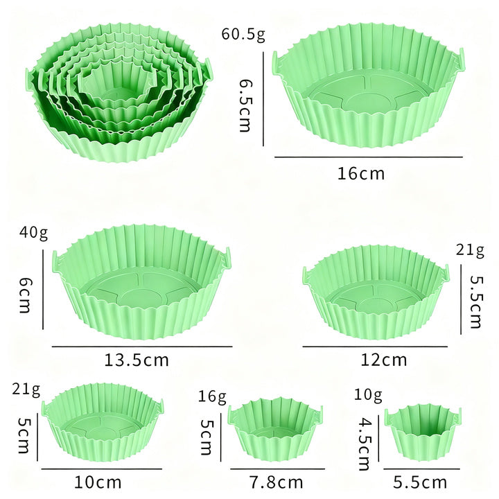 Silicone baking mold, egg shape, 9×7.5×5.5 cm
