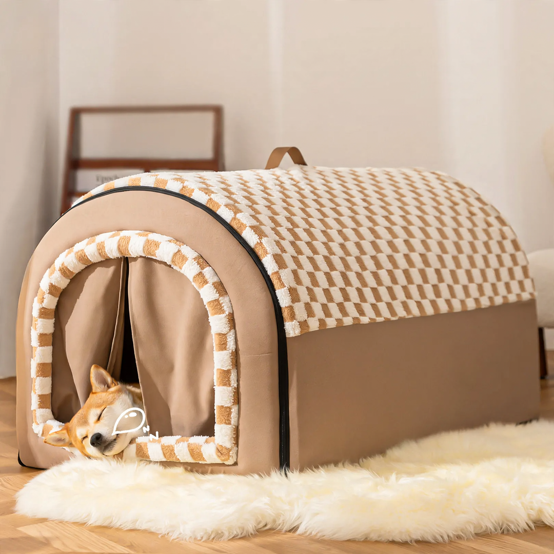 Closed dog tent, four seasons, PP cotton