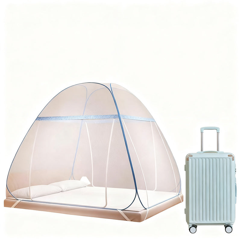 Portable mosquito net for travel, collapsible