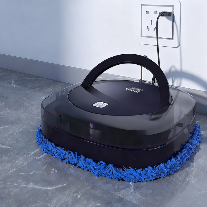 Intelligent wiping robot with water tank and charging function