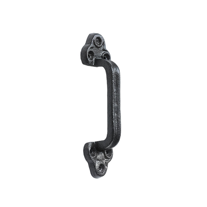Cast iron door handle in vintage style