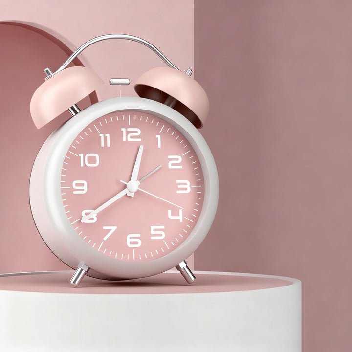Alarm clock with hands and night light