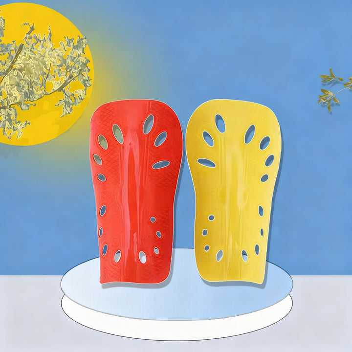 Shin guard, PU, with insert, adults