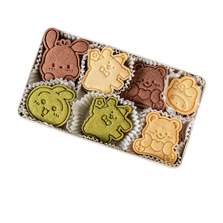 Plastic cookie cutters, various shapes