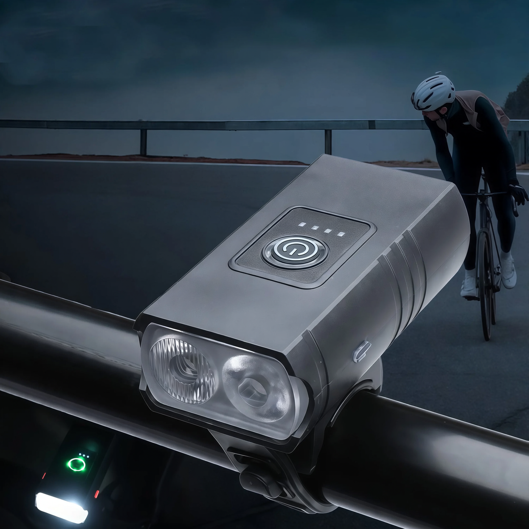 Rechargeable LED bike light