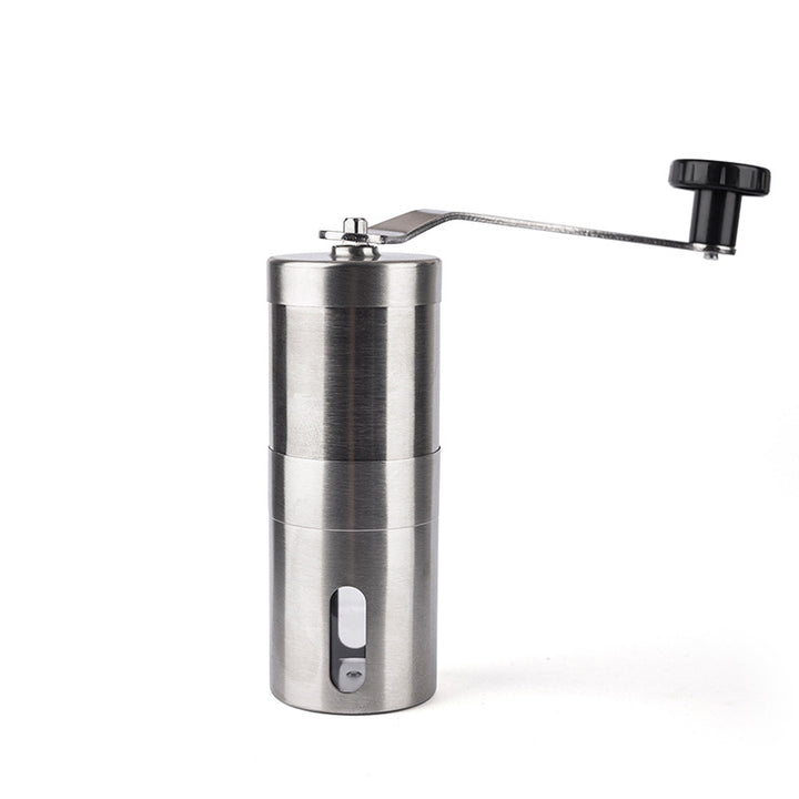 Hand coffee grinder made of stainless steel