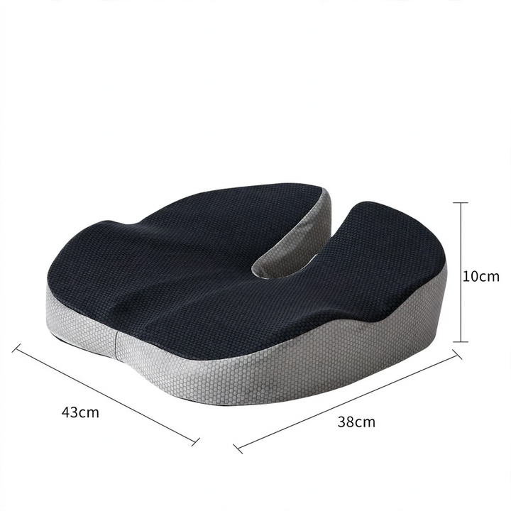 Seat cushion for office chairs, 43×38×10 cm