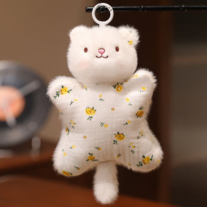 Plush calming doll, animal motifs, approx. 15 cm