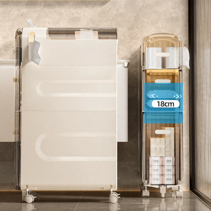 Bathroom shelf for niche areas, 2-tier