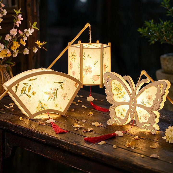 Bright lanterns to craft yourself for kids