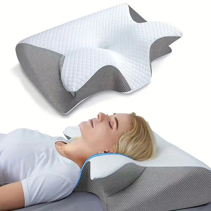 Butterfly-shaped Neck Support Pillow made of Memory Foam