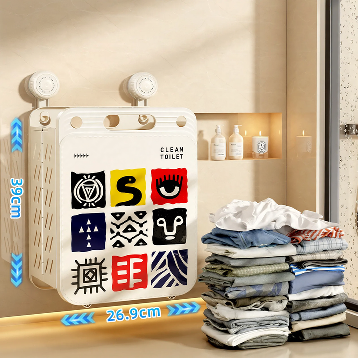 Laundry basket, foldable, large capacity