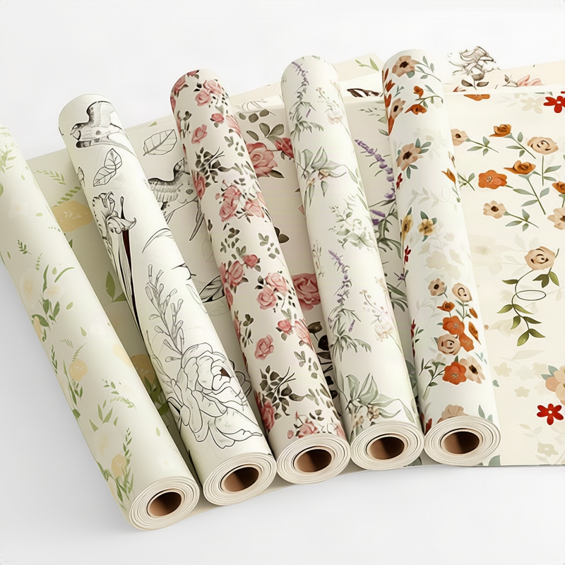 Self-adhesive wallpaper, PVC, moisture-resistant