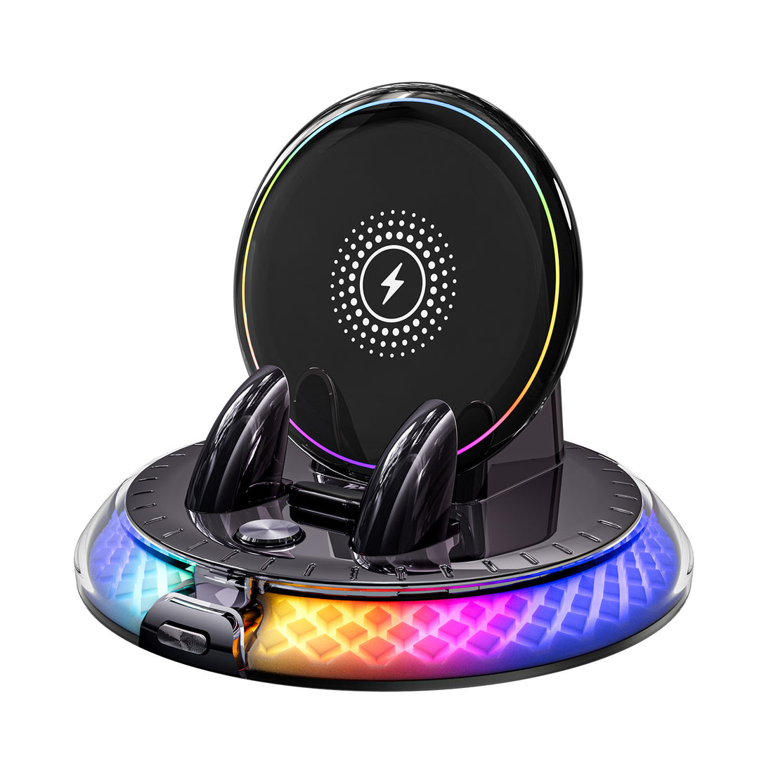 Car phone holder with wireless charging