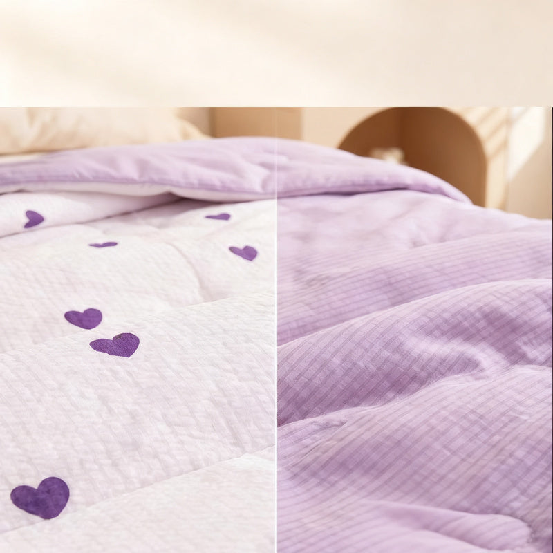 Polyester quilt, machine washable