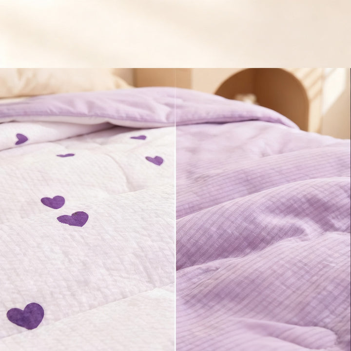 Polyester quilt, machine washable
