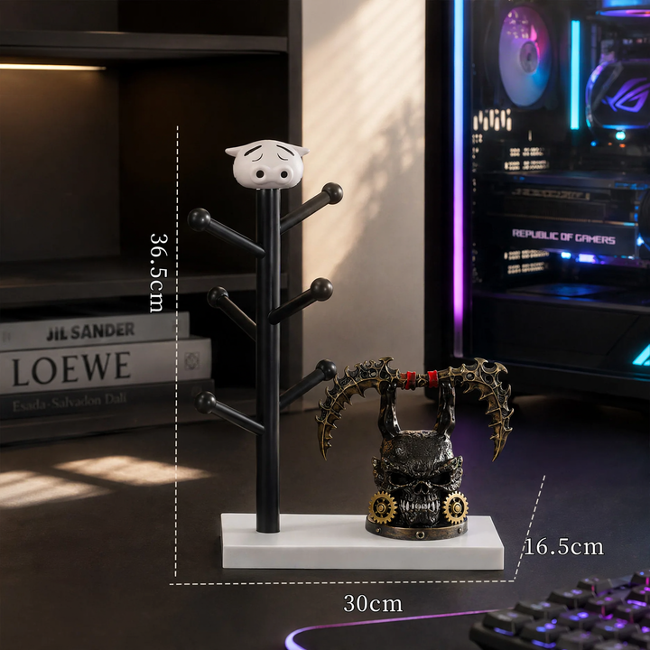 Game controller stand and collector figure holder ZHSL0010