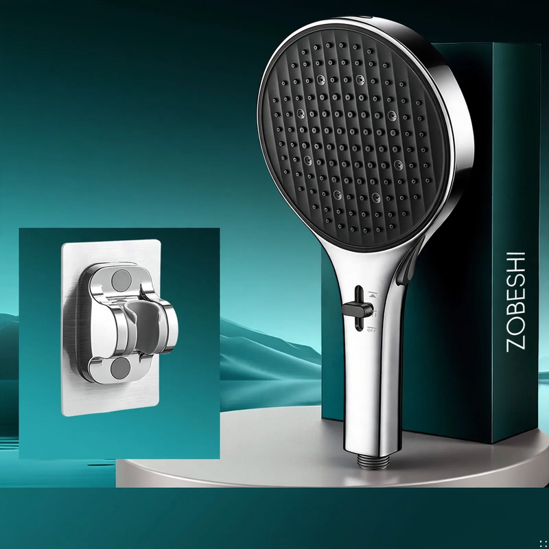 Shower head with pressure balance, large panel