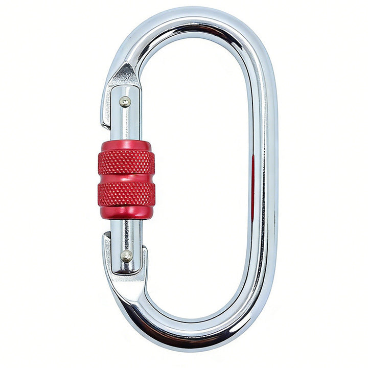 Safety carabiner made of carbon steel