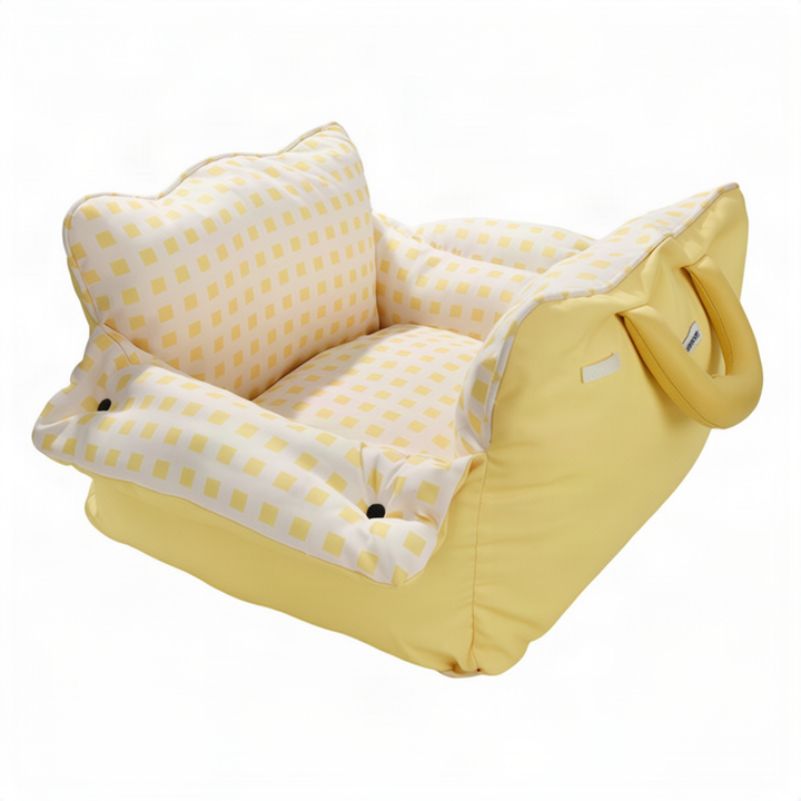 Car seat and travel bed for dogs, washable