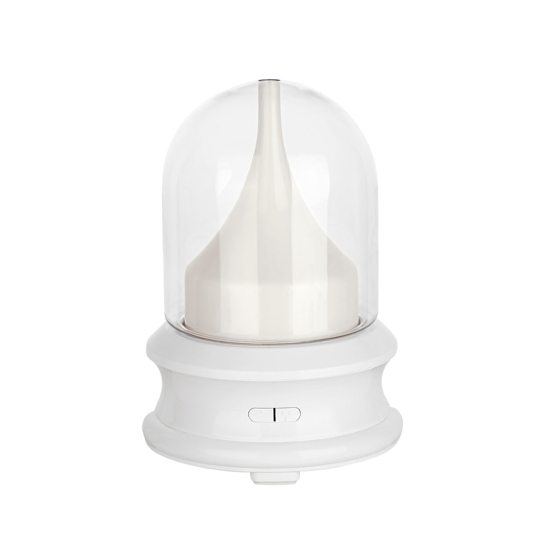 Ultrasonic aroma diffuser with LED light