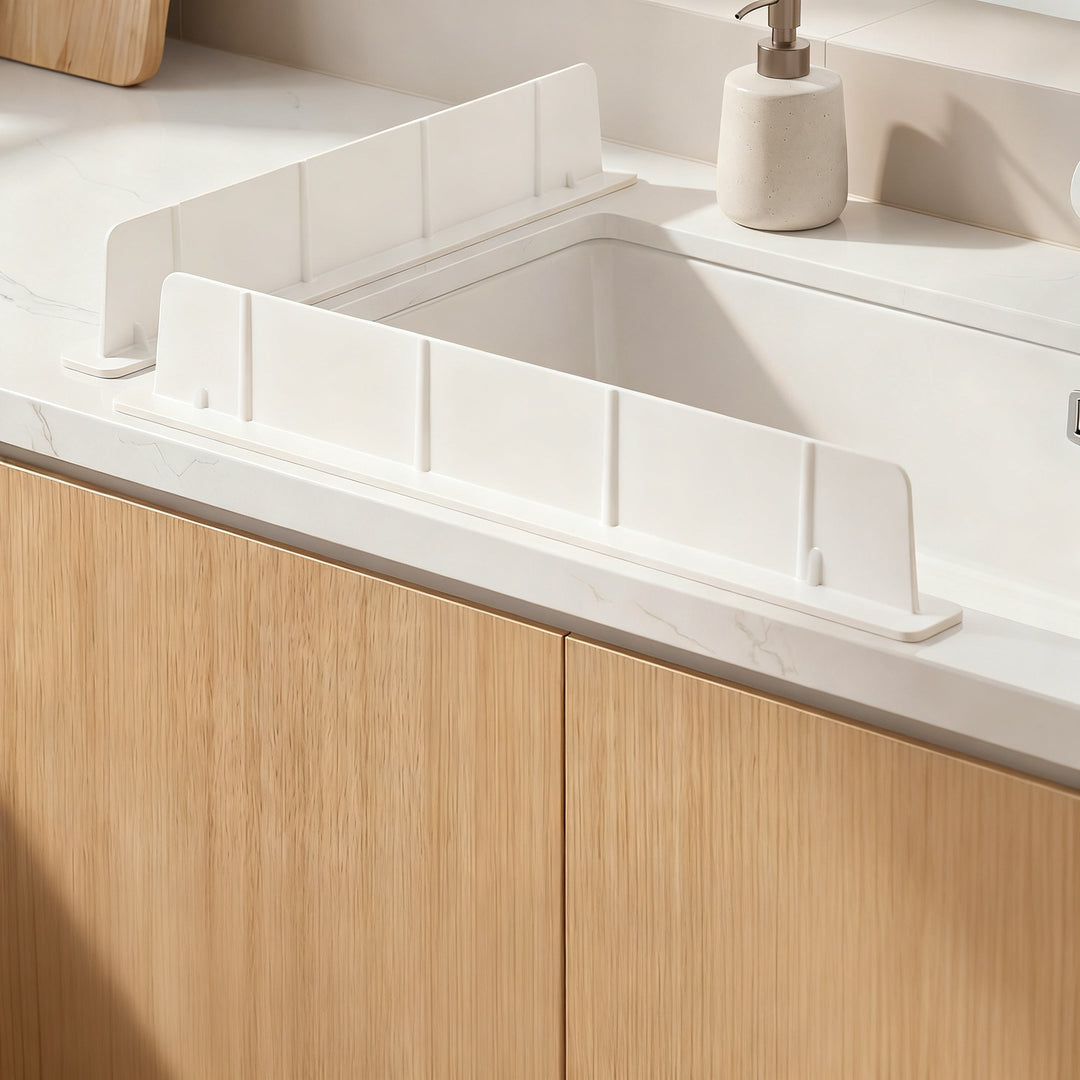 Silicone splash guard for sink