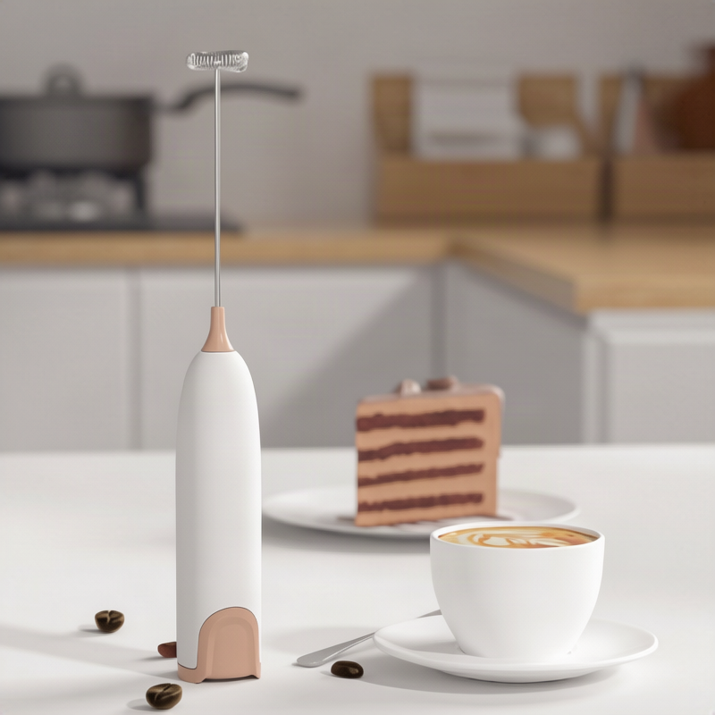 Electric milk frother, modern