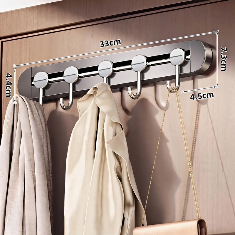Door hooks without drilling, steel construction