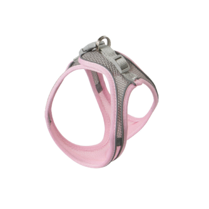 Dog harness made of fabric with leash, XS to XL