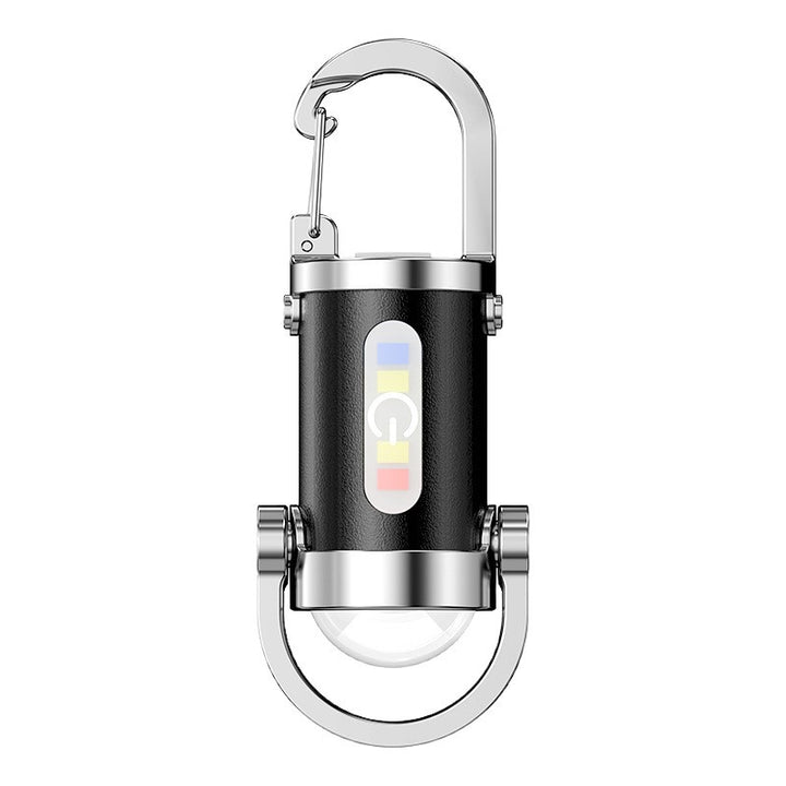 Mini flashlight with keychain, LED