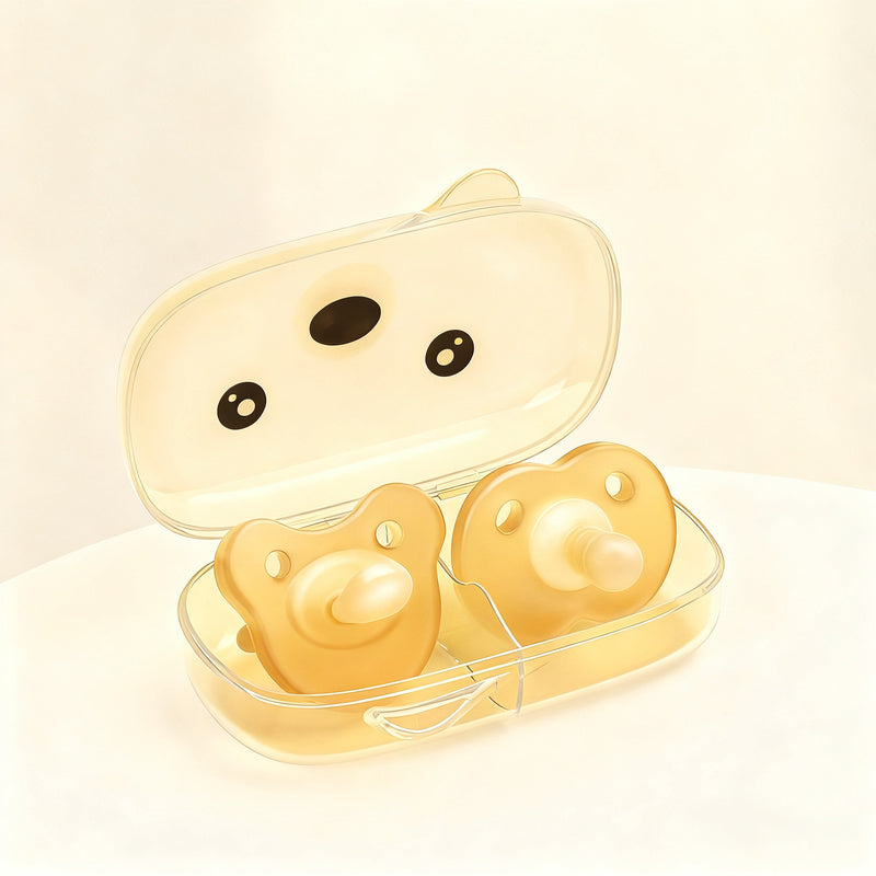 Silicone pacifier, 0–6 months