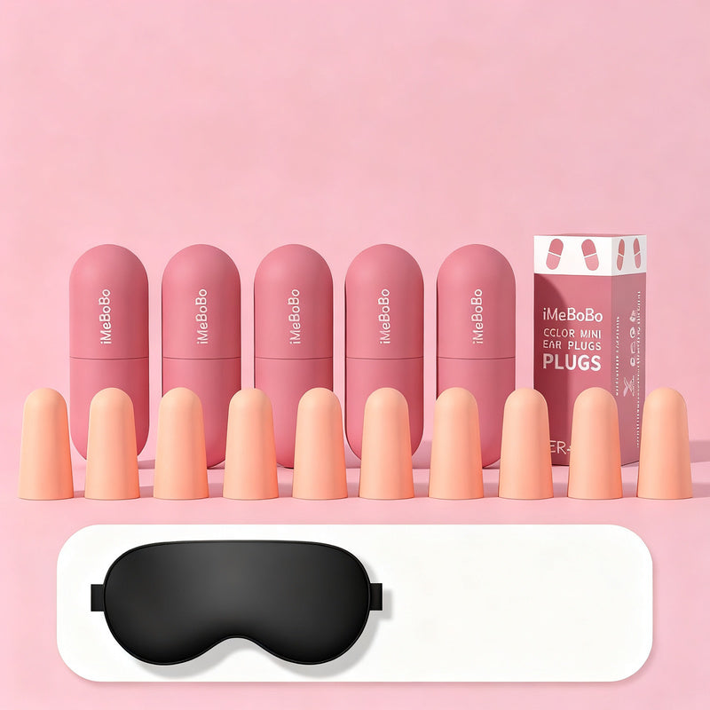 Foam earplugs, model 1100, noise protection