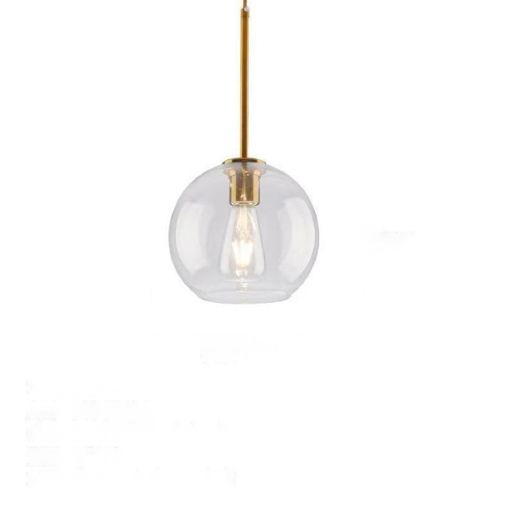 LED pendant light in industrial style, height adjustable