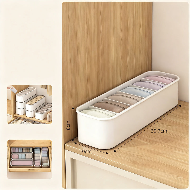 Storage box for underwear and socks, PP