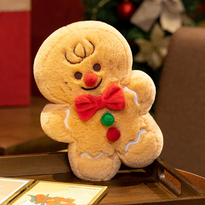 Christmas plush toys and cushions