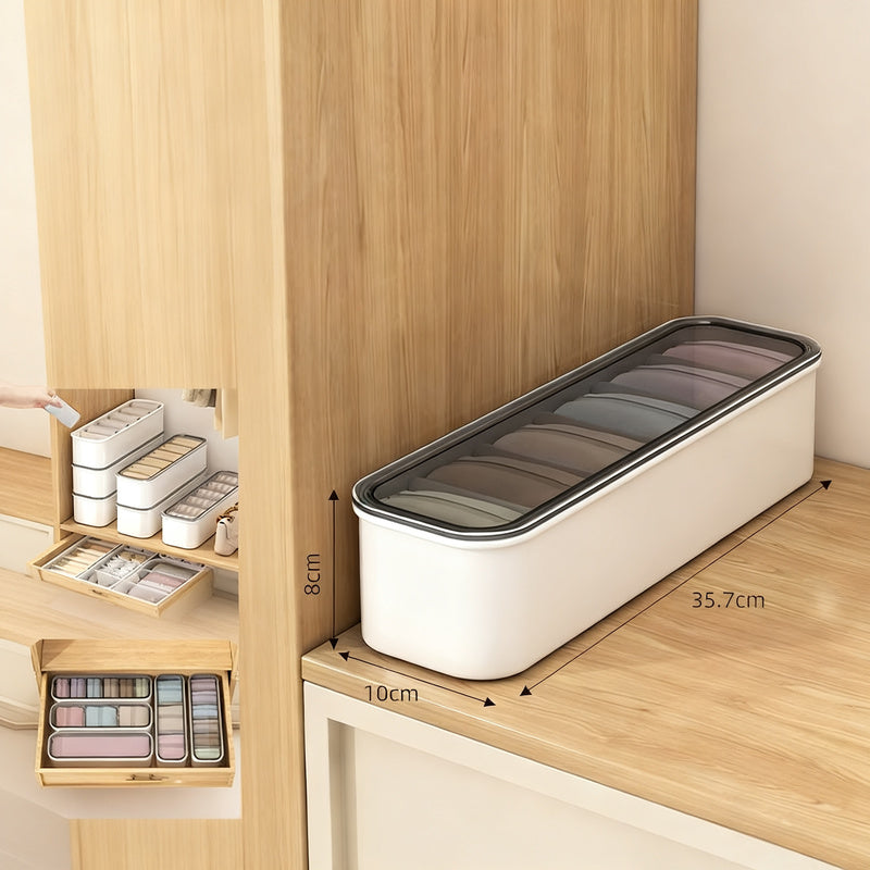 Storage box for underwear and socks, PP