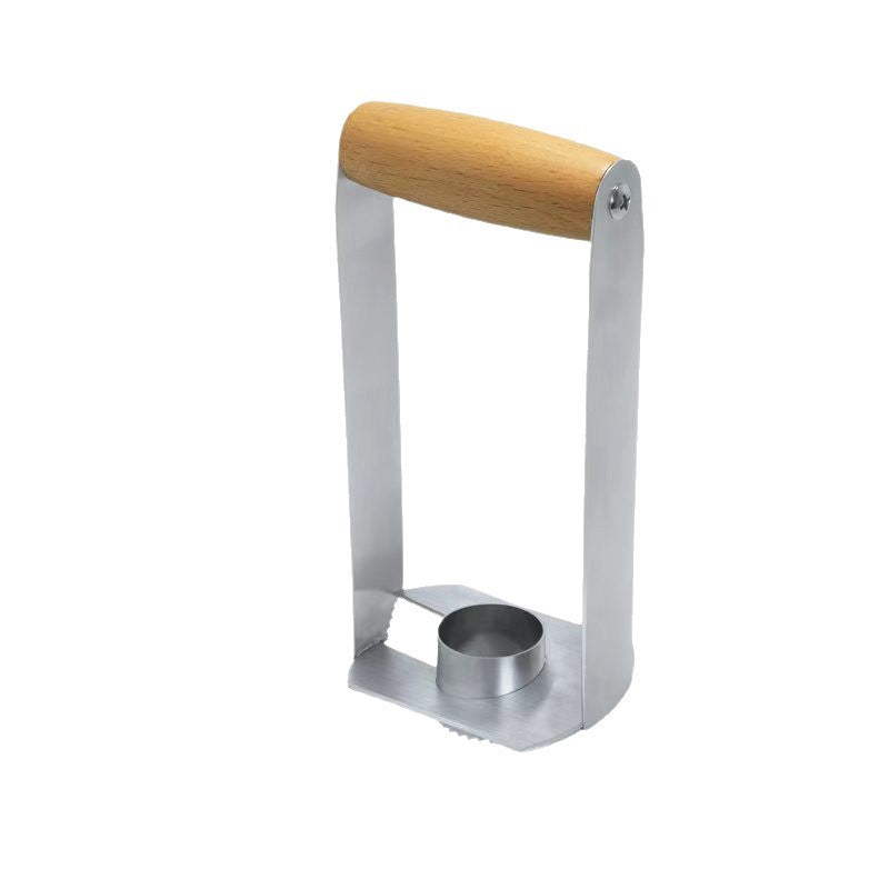 Pineapple peeler and corer made of stainless steel