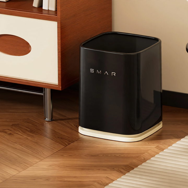 Double waste bin with wheels, 12 L