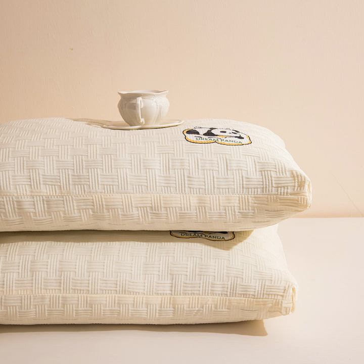 Pillow with soy fiber, waffle pattern, 48×74 cm