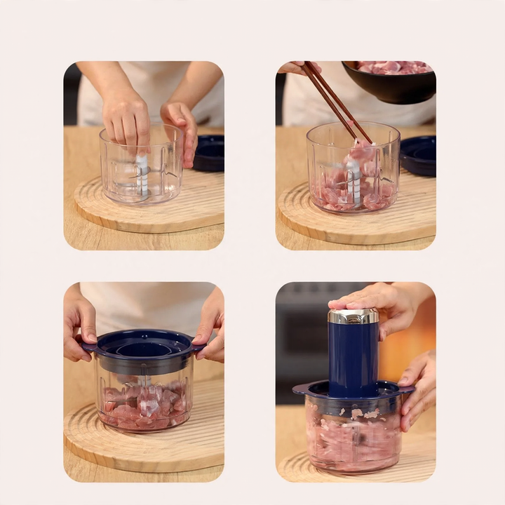 Electric Multifunction Food Processor