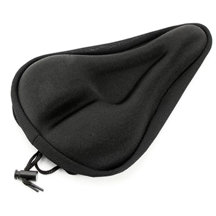 Bicycle seat cover with 3D padding